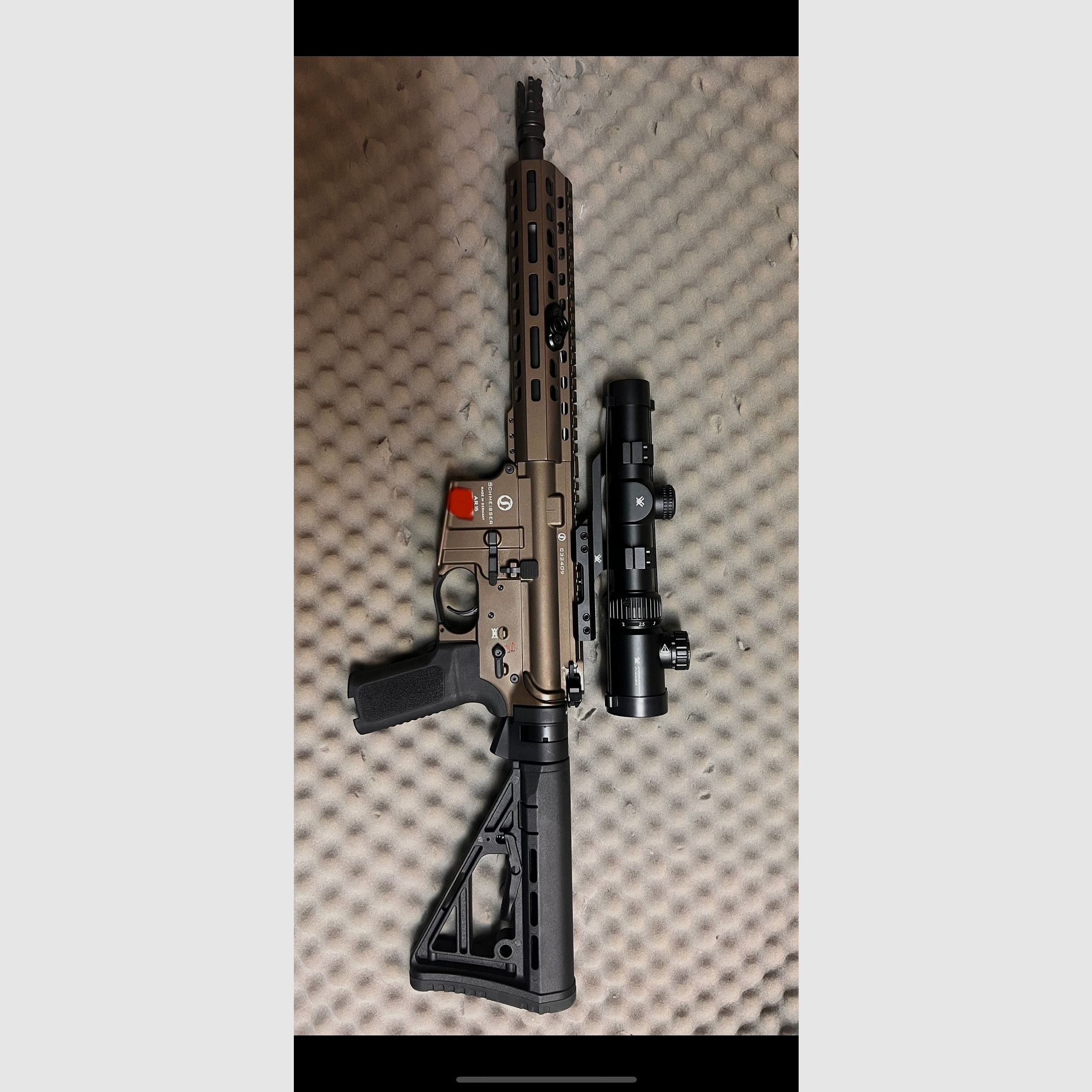 Schmeisser AR15 S4F 10.5" semi-automatic rifle .223 Rem