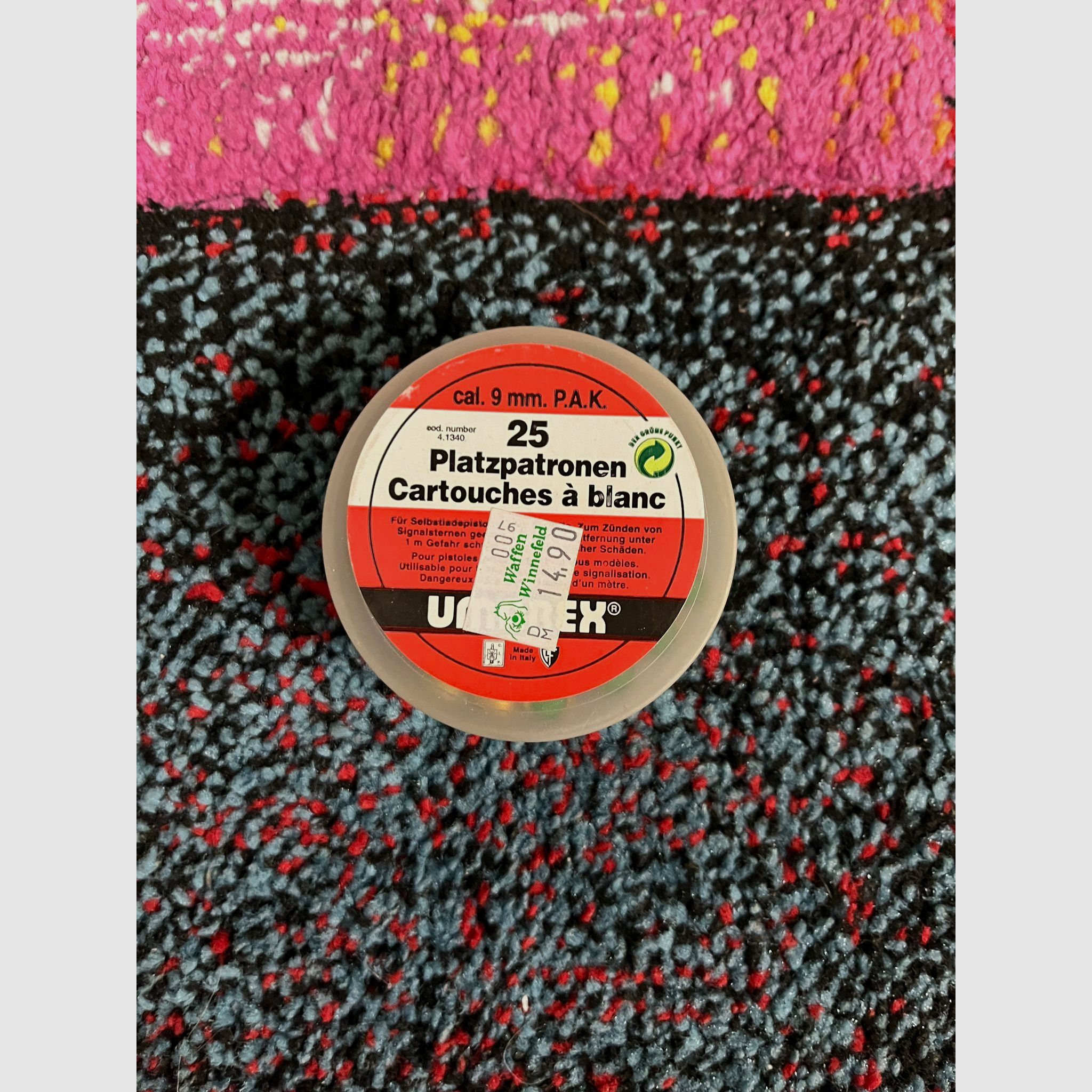 9mm PAK Platzpatronen Umarex - Sammler