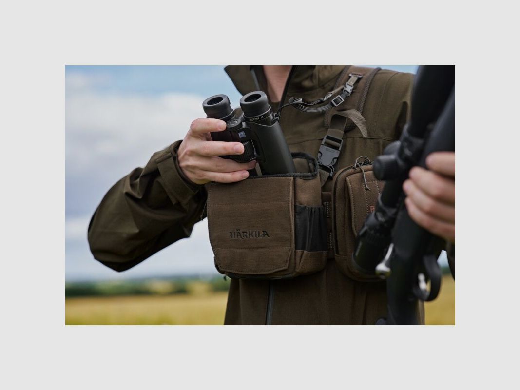 Härkila Fernglashalter Dark willow green One Size