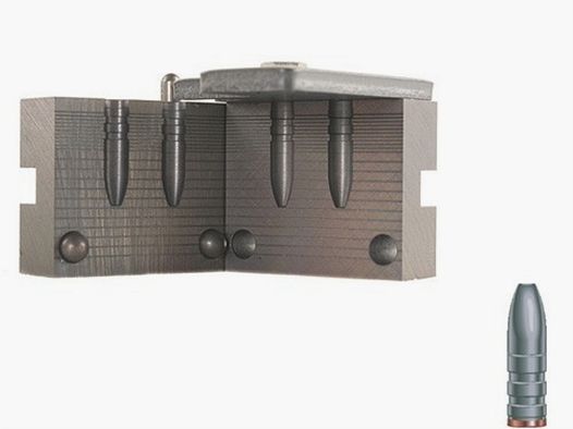 Molde de fundición doble RCBS .244 / 6,2 mm 95 gr / 6,2 g 243-095-SP balas semi-punta gas check .244