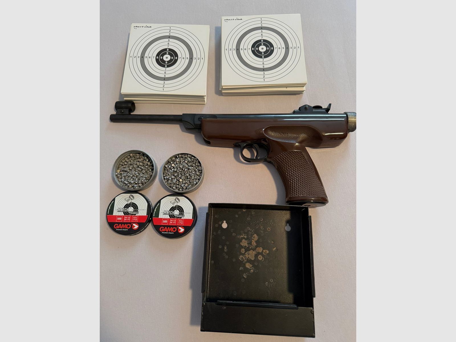 <pistola de aire comprimido Diana modelo 5 G pistola Cal. 4,5mm</pistola>