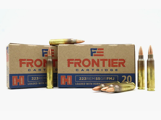 Hornady Frontier .223 Rem Hornady Frontier 55 grs / 3,56 gr Büchsenpatronen 1000 Stück