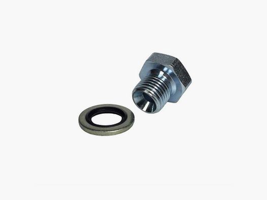 1/4" BSP Plug met Bonded Seal