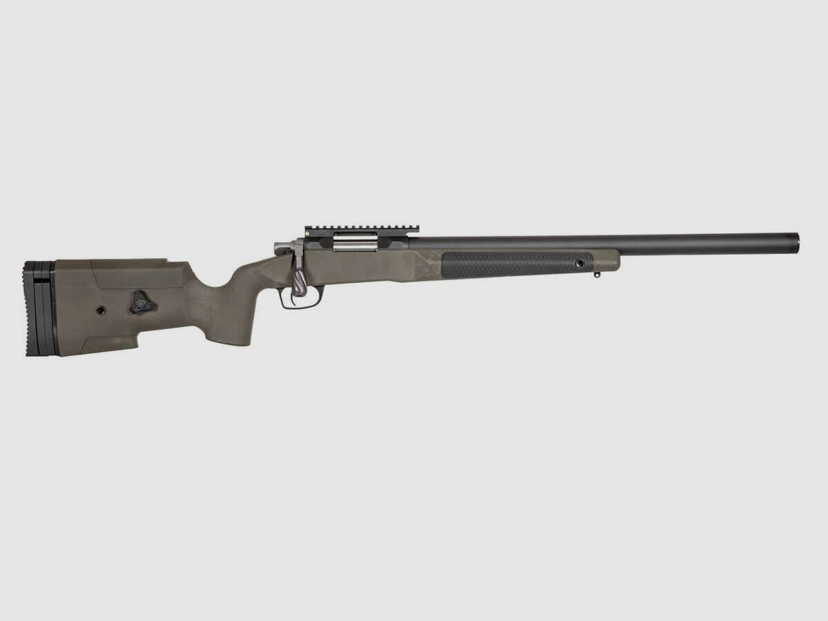 Maple Leaf MLC-338 Bolt Action Sniper Rifle Deluxe, OD, cal. 6 mm BB