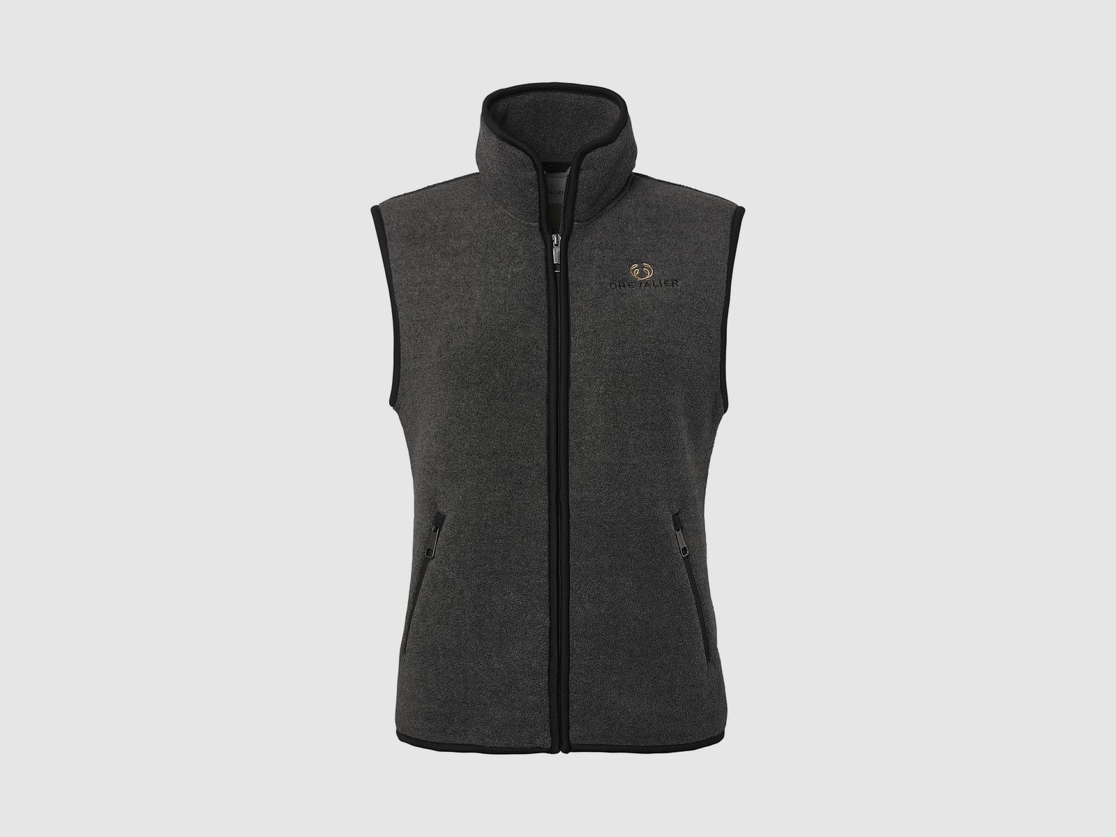 Chevalier Mainstone Fleeceweste Damen, 42W, Anthrazit