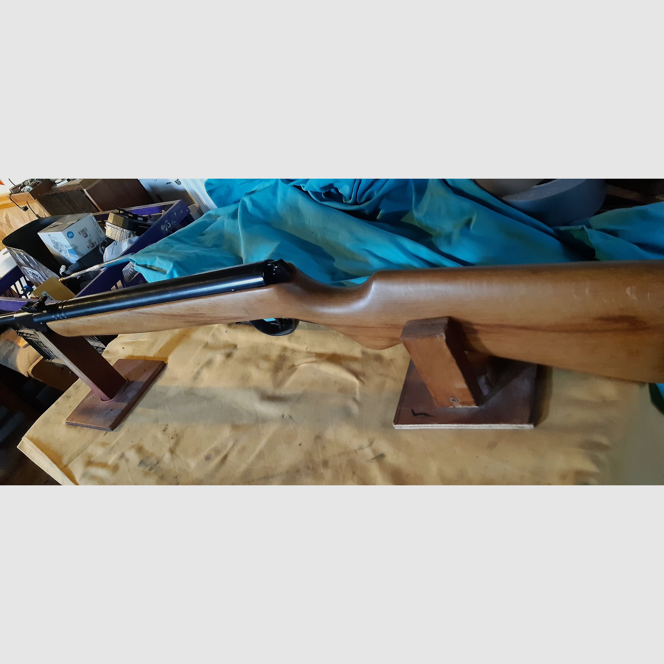 Beau fusil à air comprimé Haenel modèle 302 Knicker