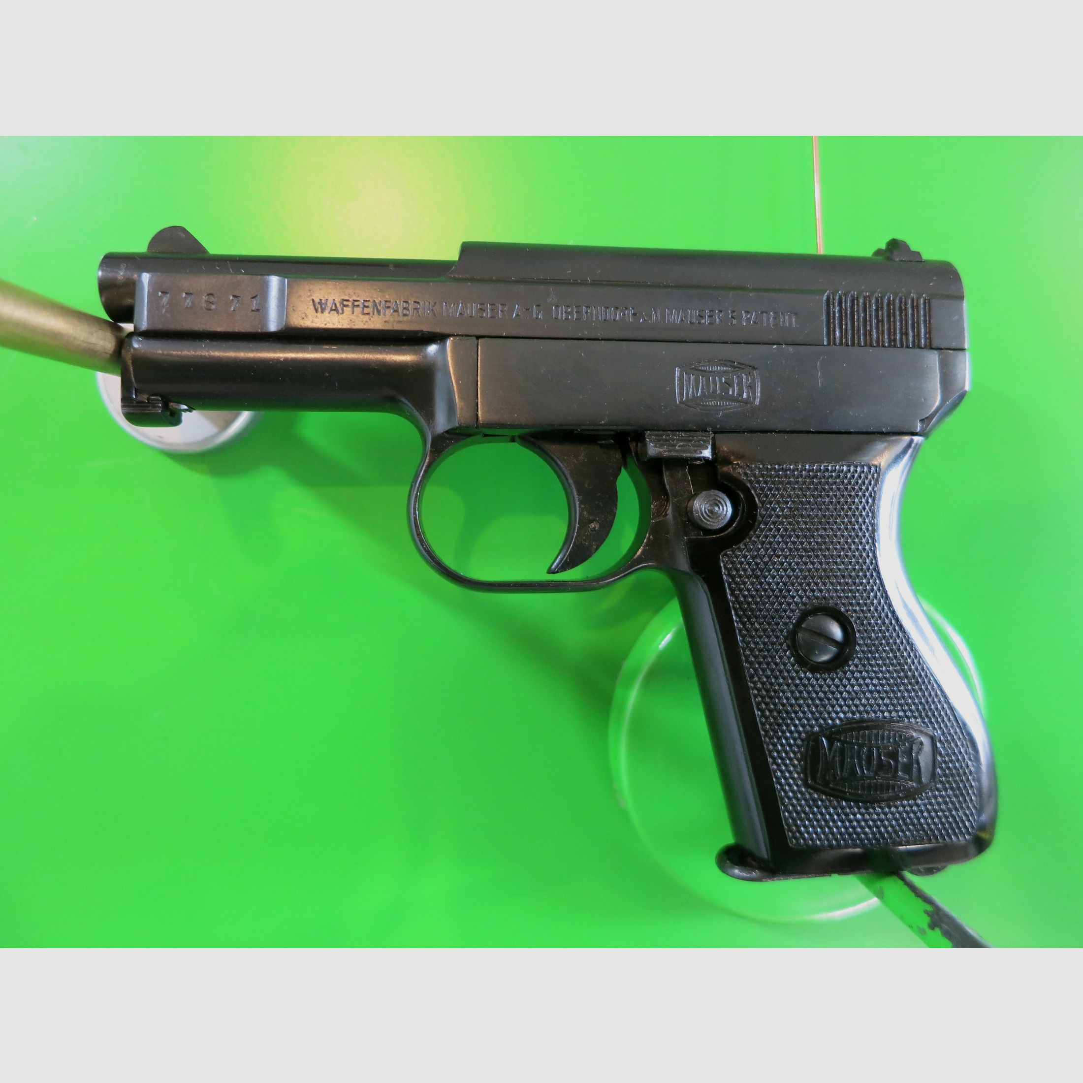 FÁBRICA DE ARMAS MAUSER A.G. OBERNDORF A.N. PATENTE DE MAUSER, Modelo 1934 (1910), Cal.6,35 mm Browning #82-