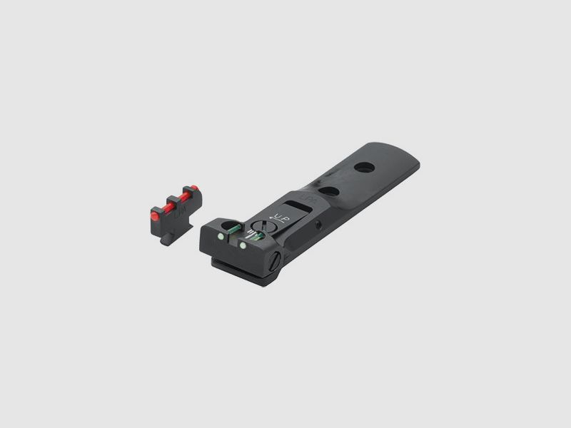 S&W LPA Fiber Optic Mikrometervisier Set Brüniert TXT02F2