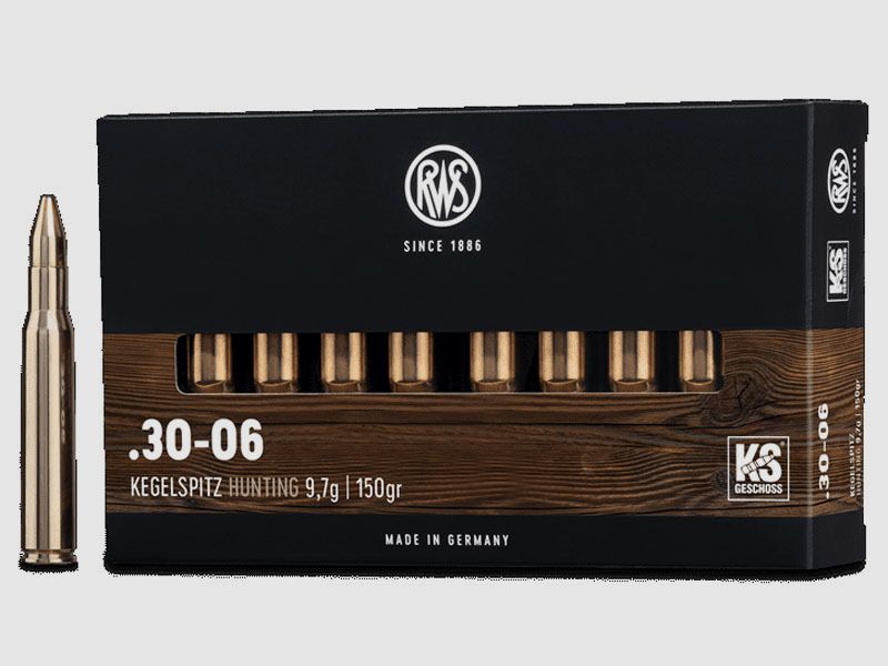RWS .30-06Spring Kegelspitz 9,7g - 150gr