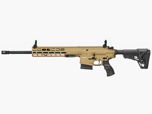 HAENEL CR308 FUCILE SEMIAUTOMATICO - .308WIN - SABBIATO - CANNA 16,65" - GUARDIA MANUALE LUNGA - M-LOK