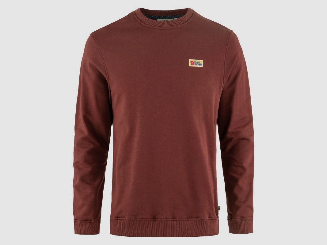 Fjällräven Herren Sweatshirt Vardag Maroon XL