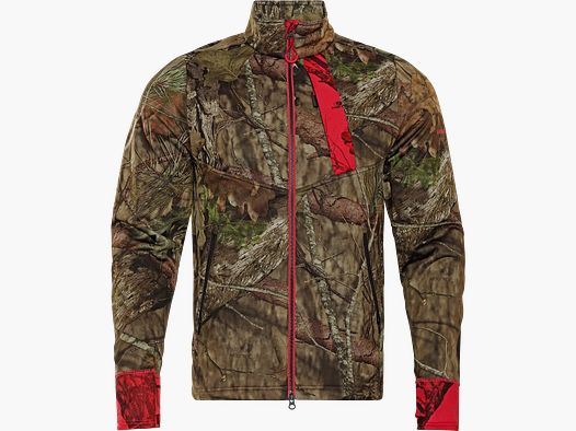 Härkila Moose Hunter 2.0 Fleece Jacket Mężczyźni Break-Up Country/MossyOak Czerwony M