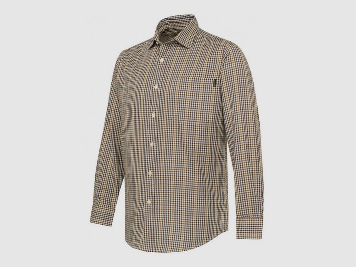 BERETTA SHIRT BRYGGEN APRICOT/BORDEAUX LU382, image 7 of 8