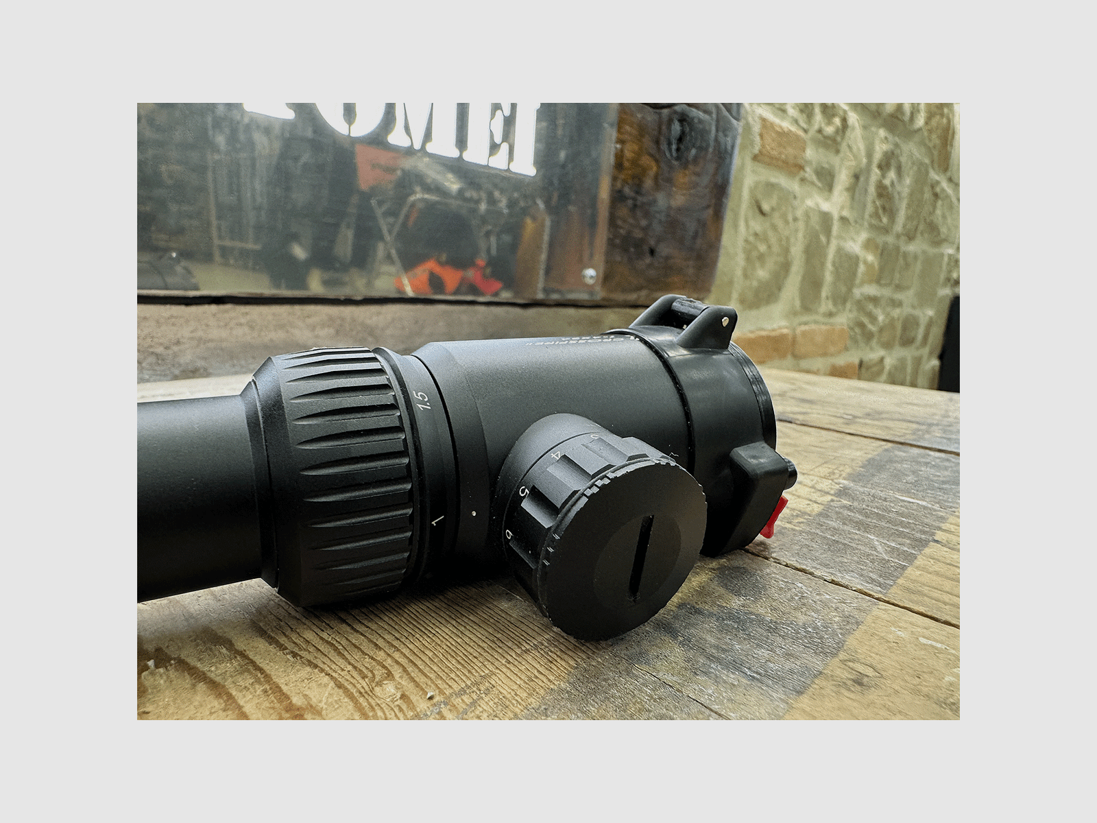 USED – OPTIC – VORTEX – CROSSFIRE II 1-4 x 24 V-BRITE (MOA) RETICLE | 30 mm TUBE, image 3 of 7
