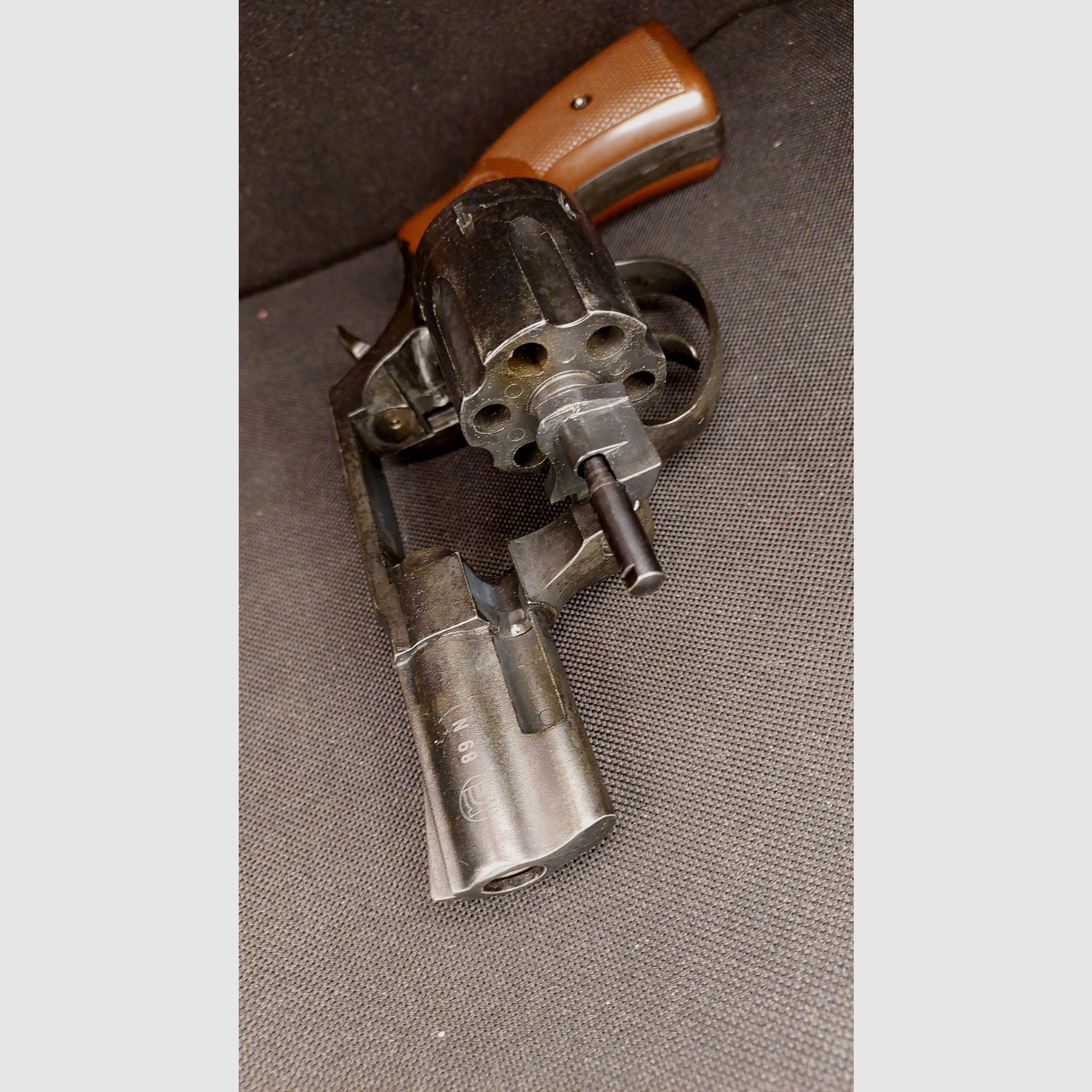 Röhm RG89 N blank-firing revolver blued (PTB 594) RG 89