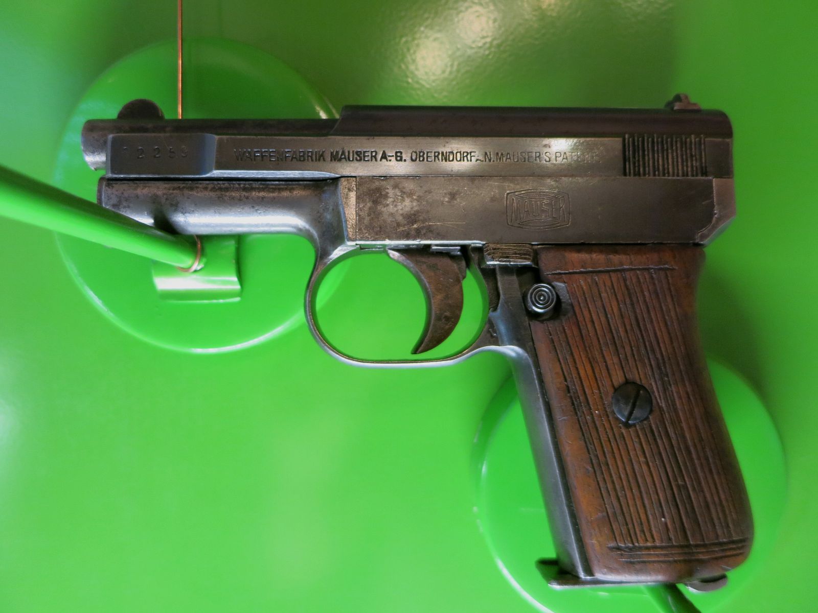 WAFFENFABRIK MAUSER A.G. OBERNDORF A.N. MAUSER'S PATENT, Modell 1910 / M10, Kal.6,35 mm Browning       #97-, Bild 1 von 7