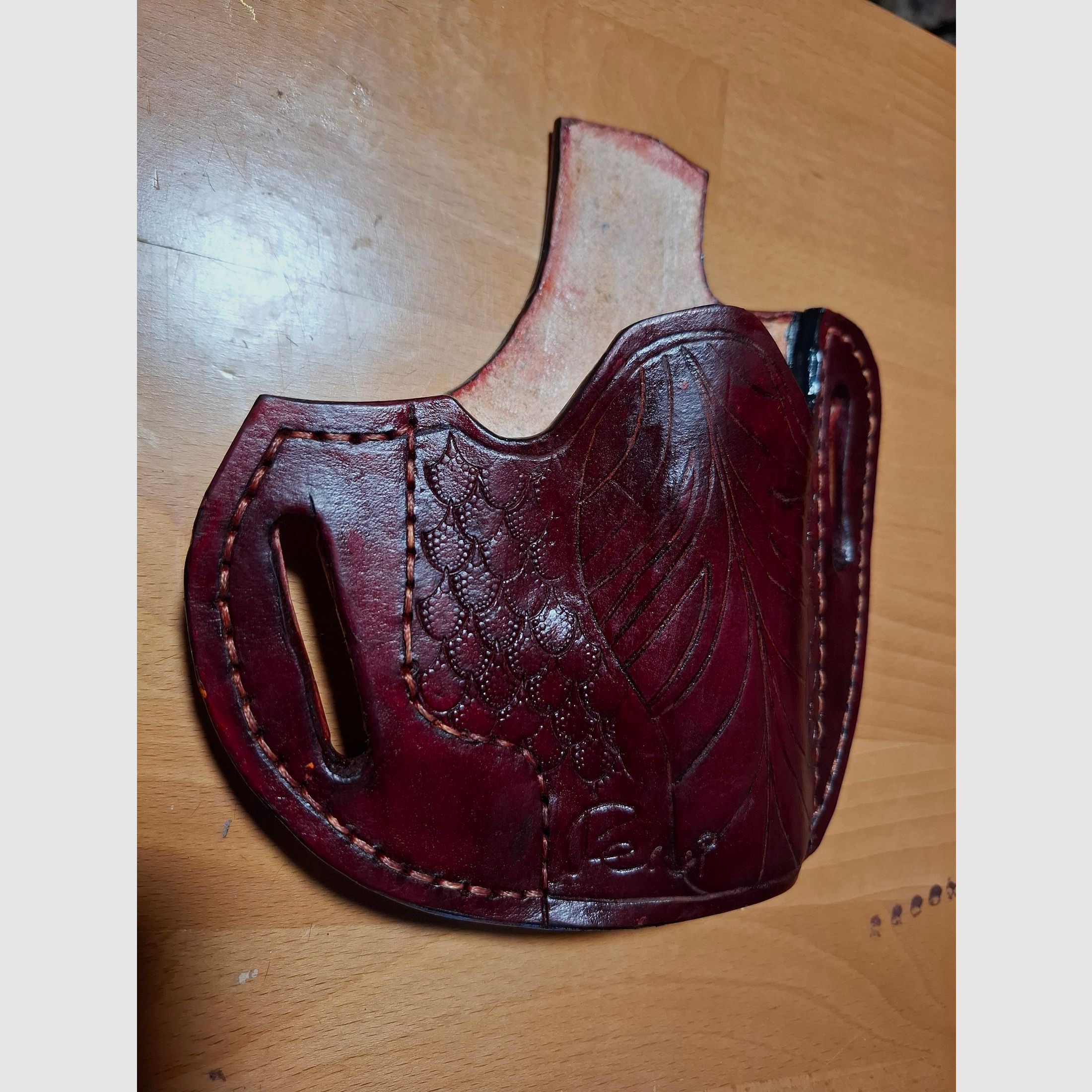 Handgenähtes Holster CANIK TP9.