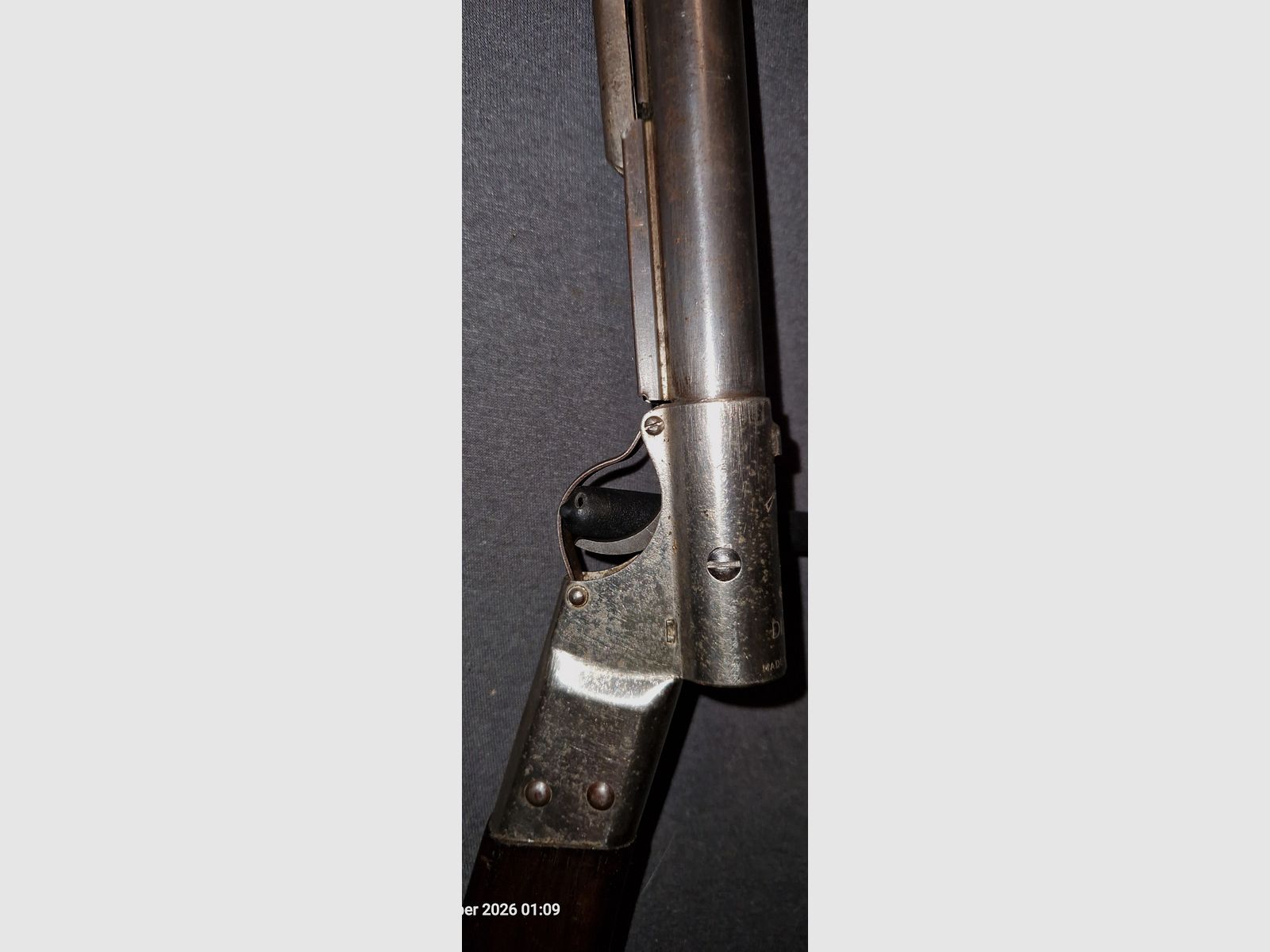 DIANA MOD 20 / 4.5mm / DDR VEB AIR RIFLE VERY GOOD POWER / LITTLE SURFACE RUST / VERY RARE / DEFECTIVE ( NO.33 ) ------>! READ DESCRIPTION ! <------