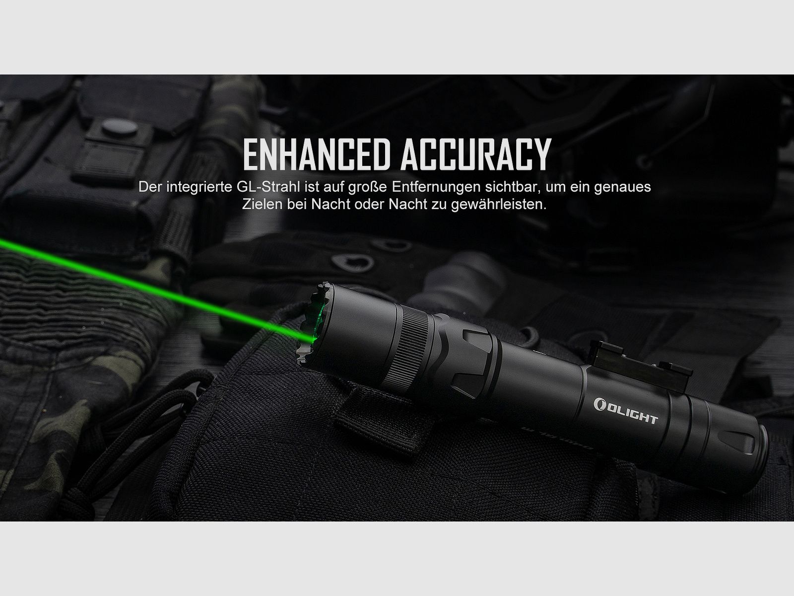 Olight Odin G Laser M für M-LOK Tactical Flashlight BLK, Bild 2 von 8