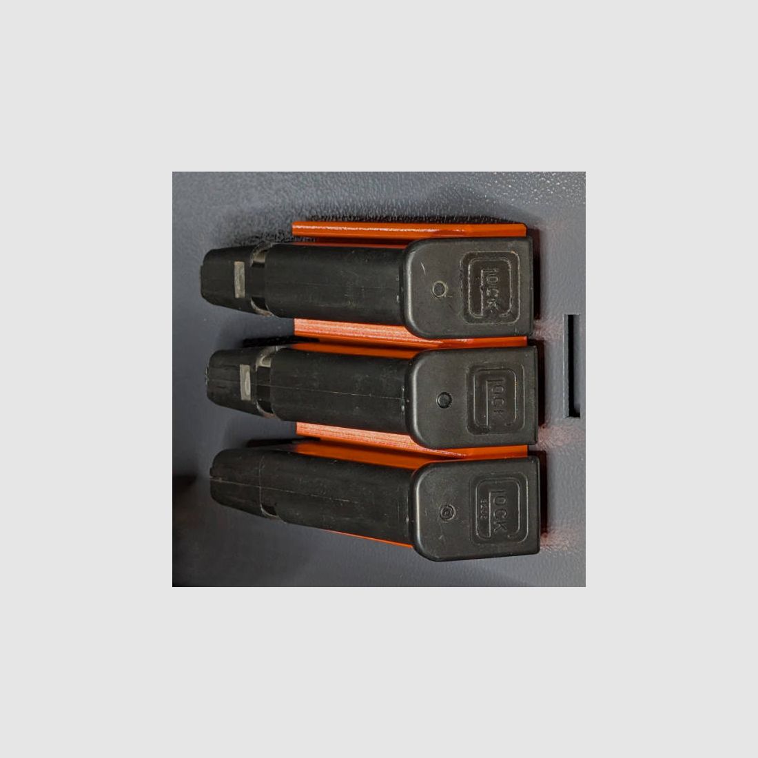 Magnetic magazine holder for 23mm wide magazines for gun cabinets - UltraCompact - accessories for the gun cabinet