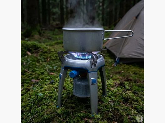 Réchaud à gaz Campingaz Bivouac acier gris 18x18x24,5cm