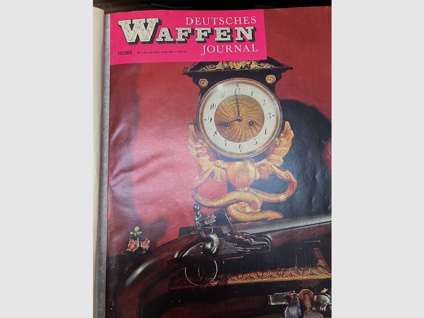  Deutsches Waffen Journal DWJ Jahrgang1967  (alle 12 Ausgaben gebunden) 