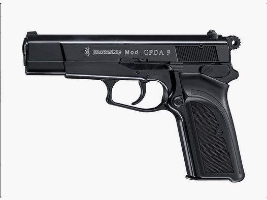 GPDA9 gouden blankafvuurpistool kal. 9mm PAK