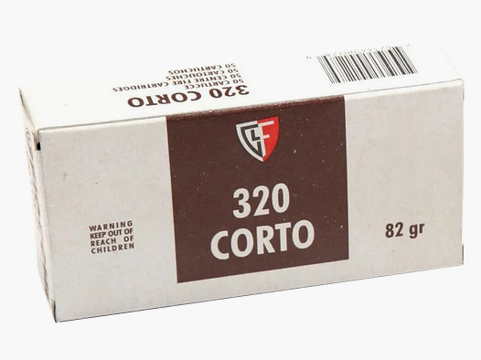Fiocchi 320 Corto 82gr Lead – 50 Pack