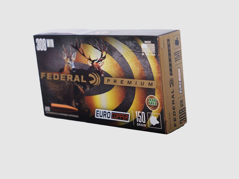 Federal .308 Win. Trophy Copper 9.7g/150gr.