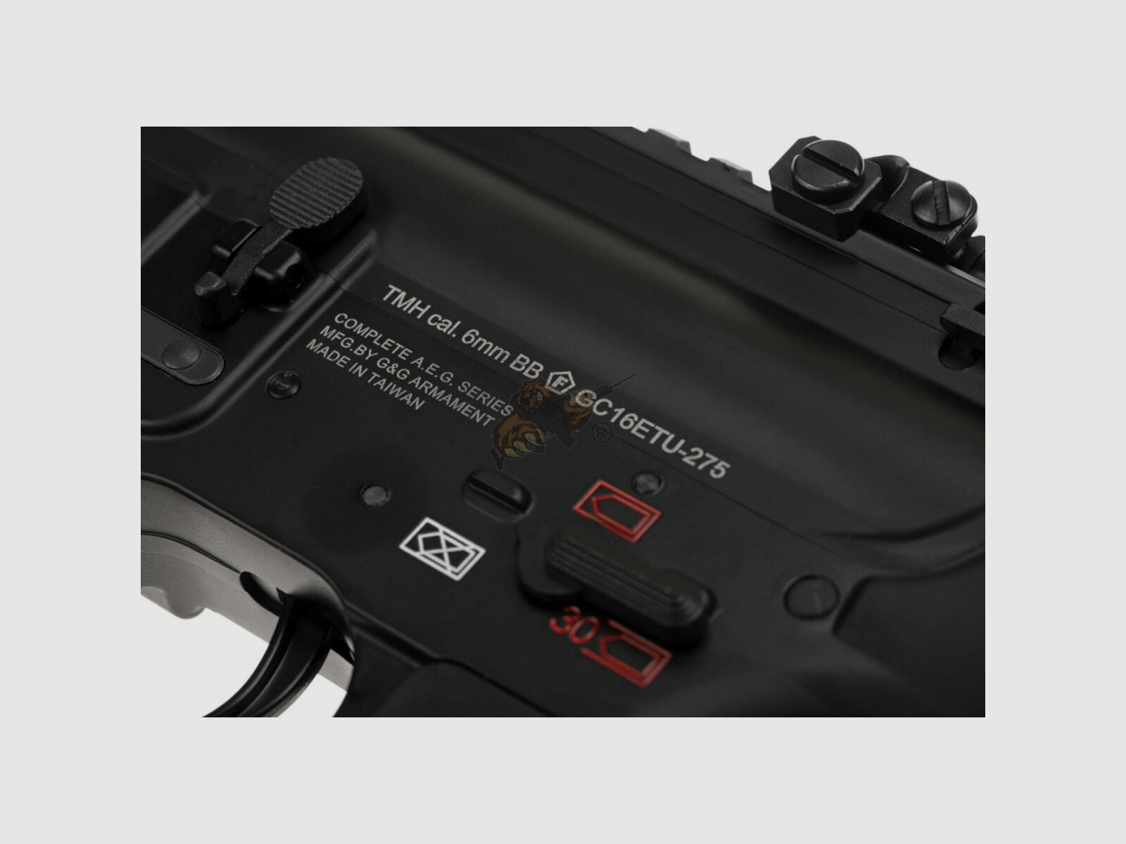 G&G GC18 MOD1 with ETU in Black Airsoft S-AEG free from 18