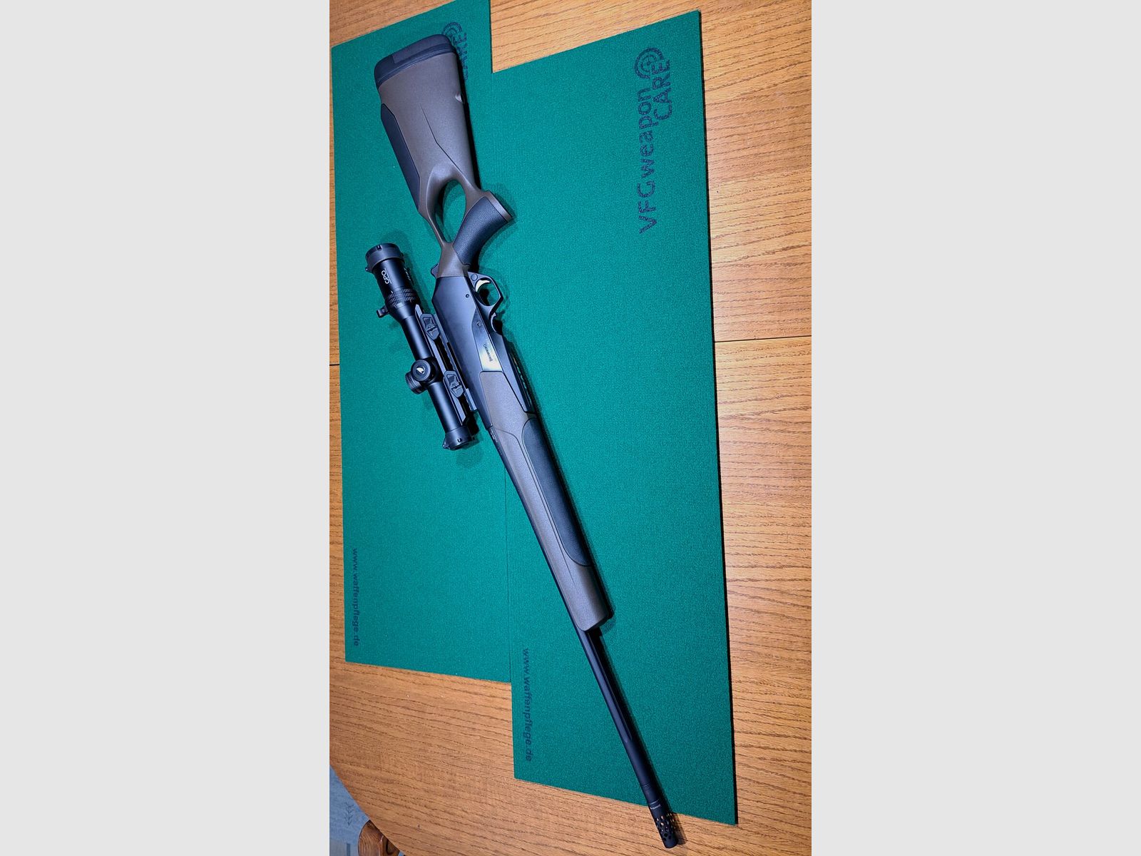 Fusil semi-automatique Browning BAR 4X Hunter Crosse Composite Marron/Noir Cal. .308Win avec accessoires