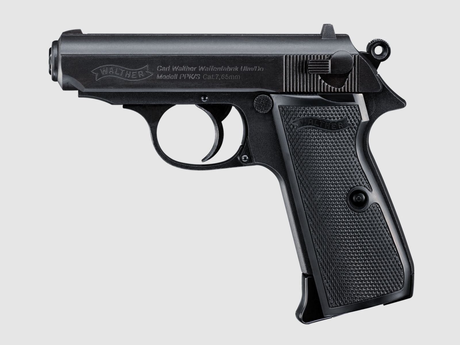 Umarex 5.8315 Walther PPK7S BLK 4.5mm .177 BB CO2 <2.0 J 15R