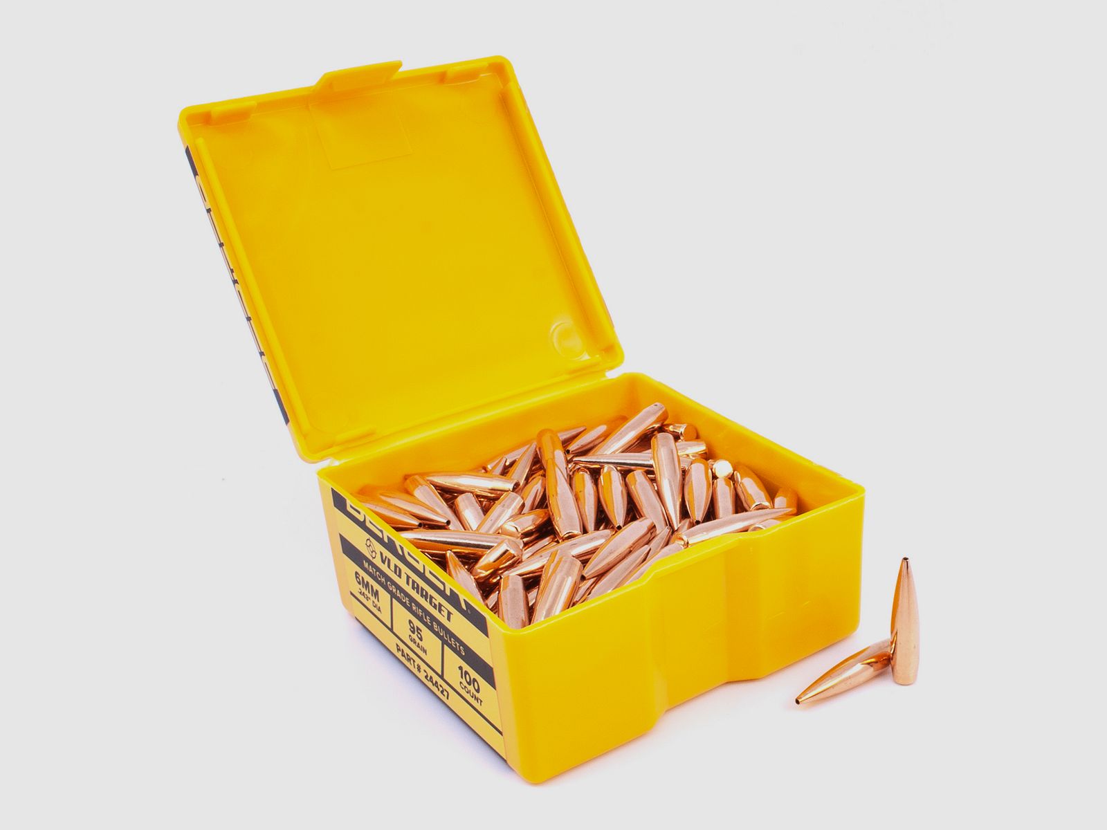 Proiettile Berger 6mm/.243 VLD Target 95GR 100 Pezzi