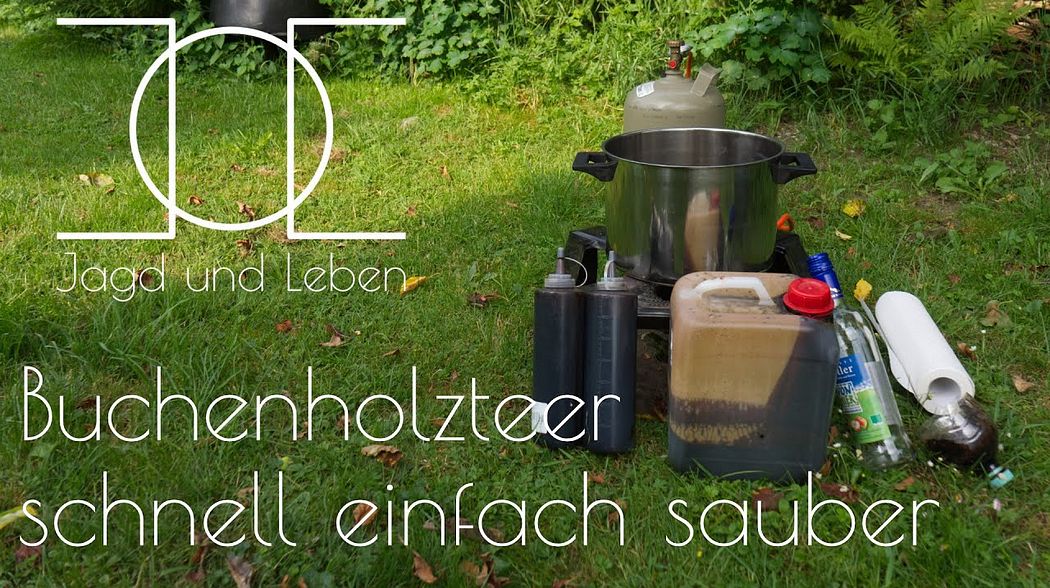 Buchenholzteer sauber, schnell und einfach ausbringen!