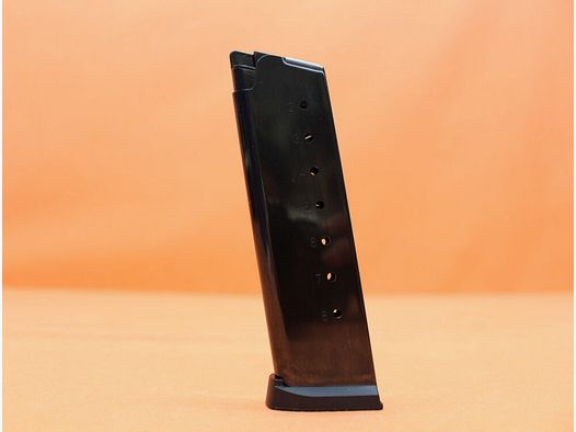 MEC-GAR Colt 1911: Magazin MEC-GAR 8-Schuss brüniert m. Magazinschuh .45Auto (.45ACP)