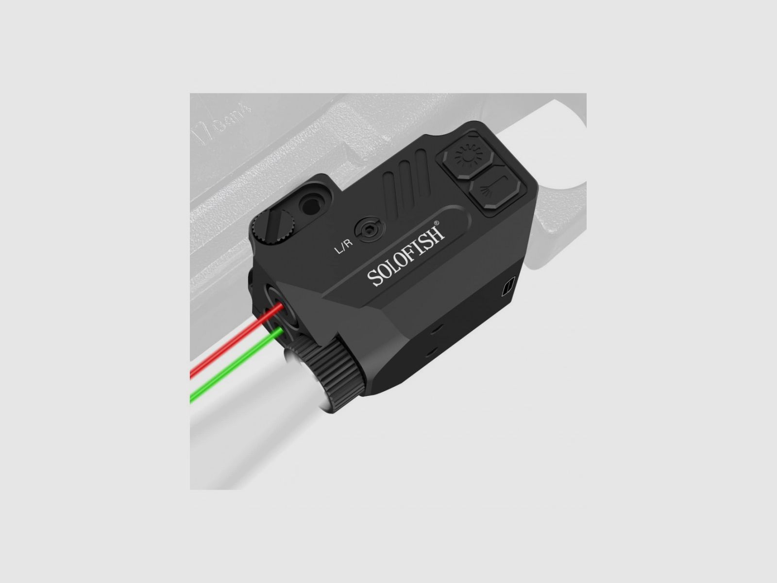 Taktische und Verteidigungs-Lampe mit grünem und rotem Dual-Laser, Bild 4 von 10