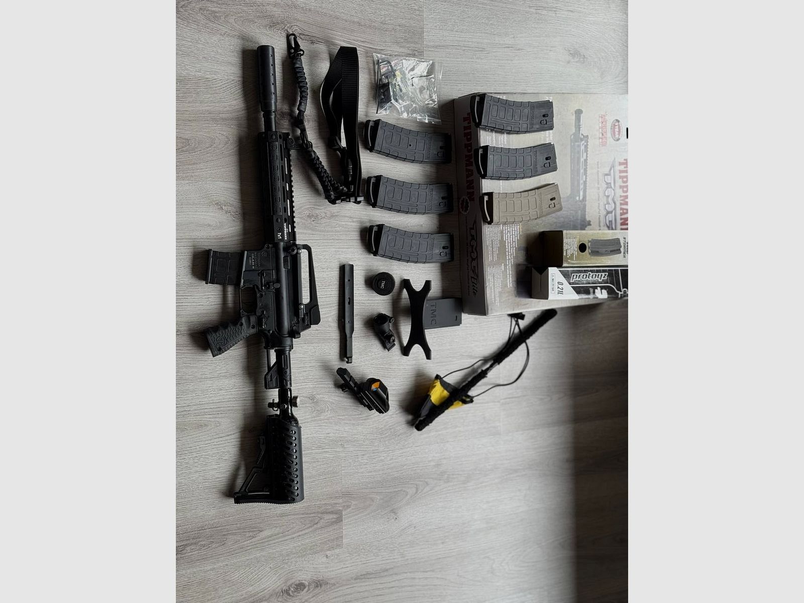 Tippmann TMC ELITE mit Zubehör 