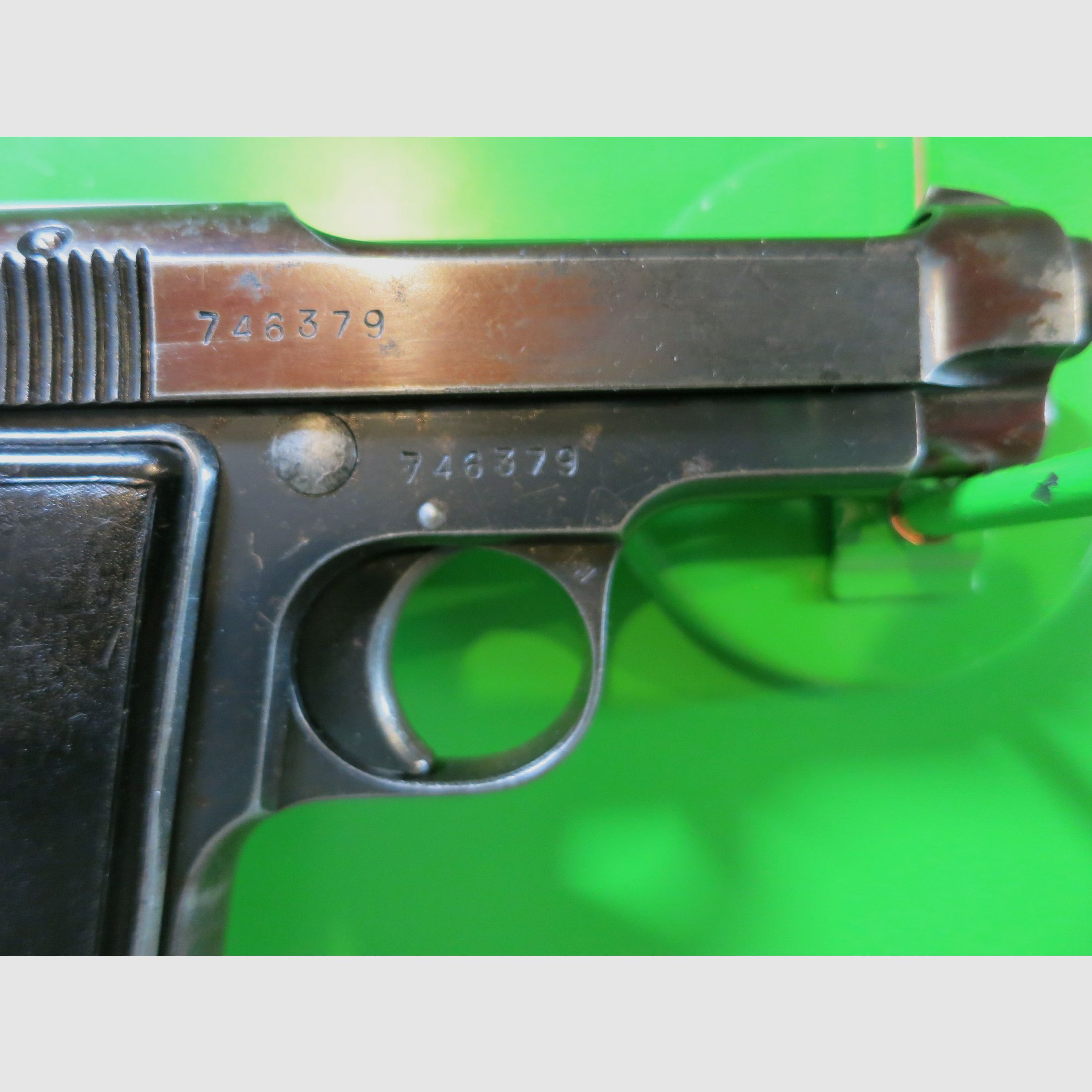 Halbautomatische  Beretta M1934,  9 mm Kurz (380 Auto), Luftwaffe/Heer      #53-