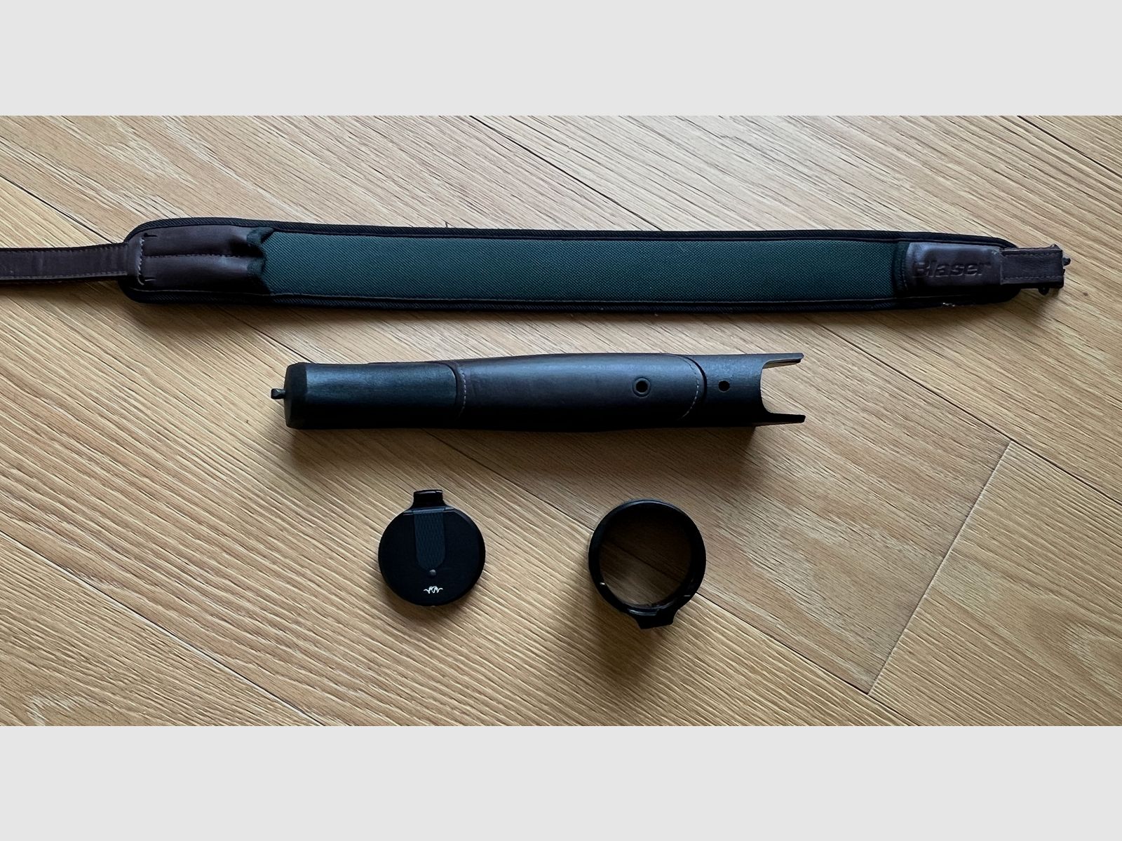 Blaser R8 Ultimate Leather Cocoa, .308 Win, Blaser B1 4-20x58, incl. Vorderschaft für Silencer