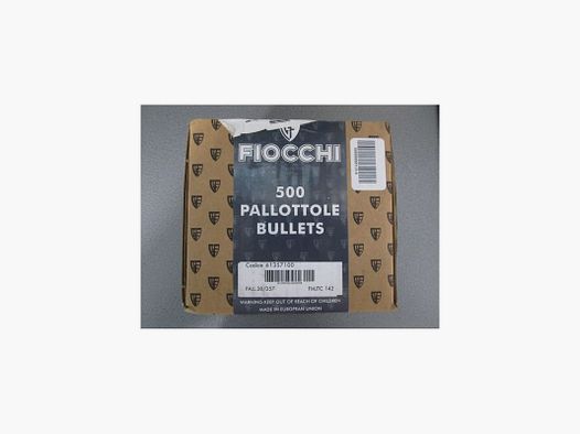 FIOCCHI Geschosse Vollmantel 38/357 142GR