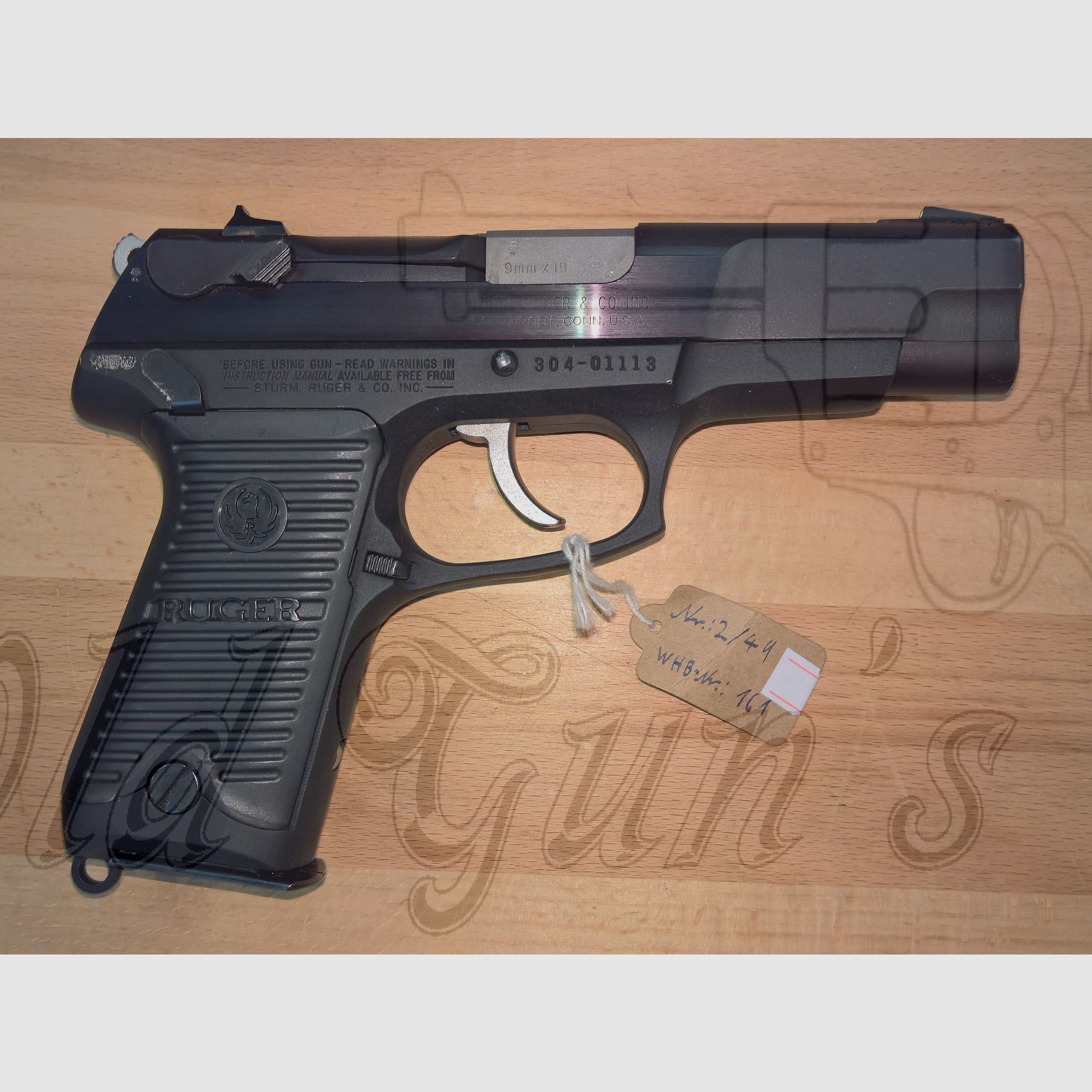 Ruger P89 DC halbautomatische Pistole 9mmLuger