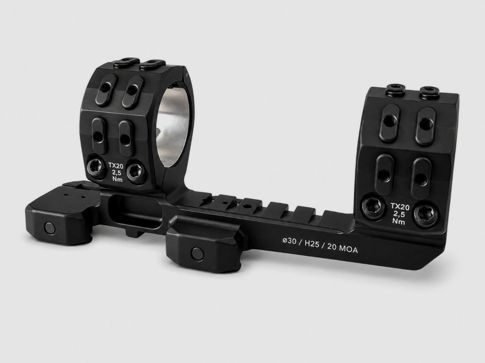 ERATAC T7 Ø30mm 20MOA verlängerte Blockmontage 25mm
