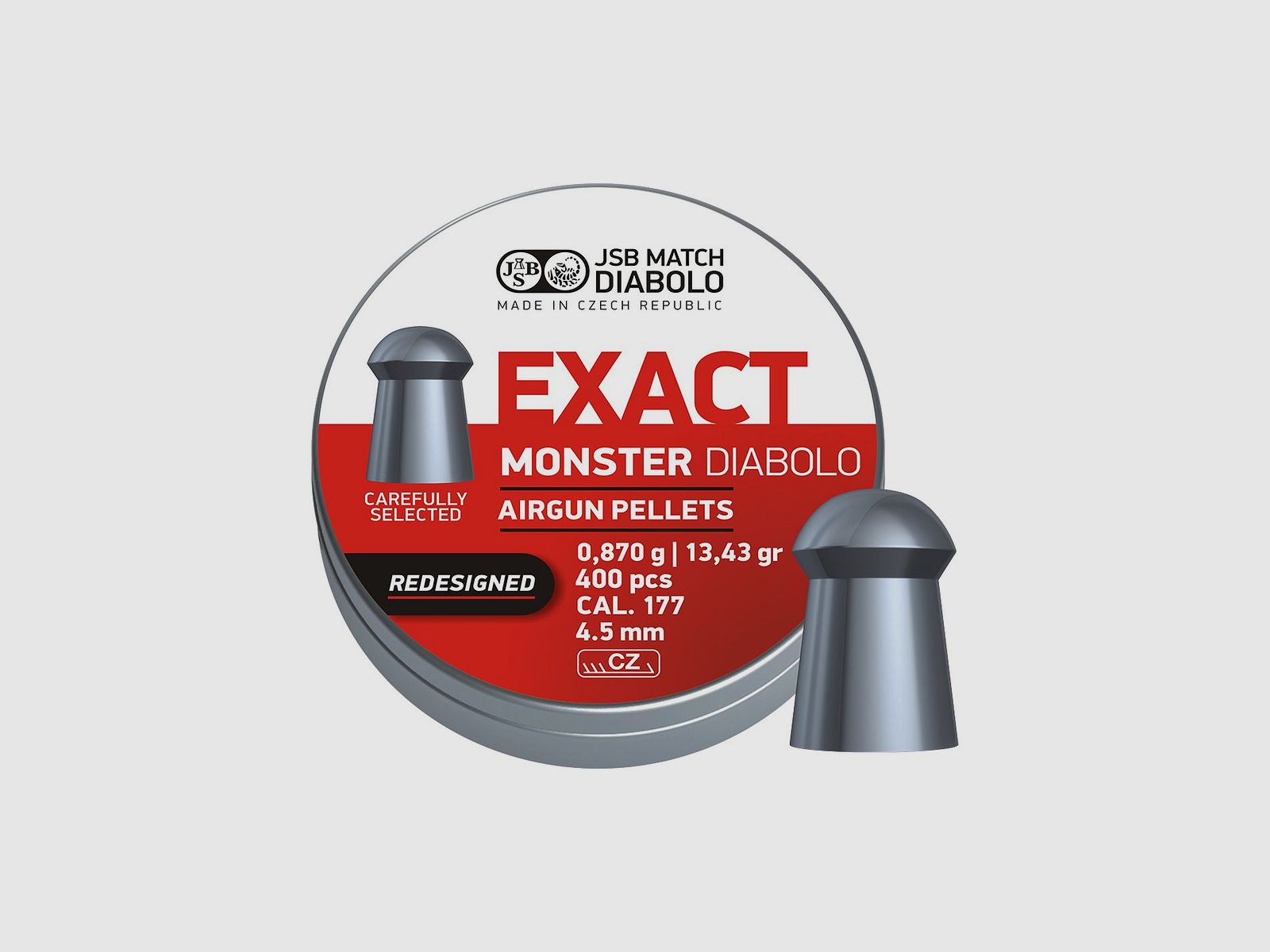 Geschosse Kal. 4,52 JSB Exact Monster redesigned 400 Stk 0,87 g