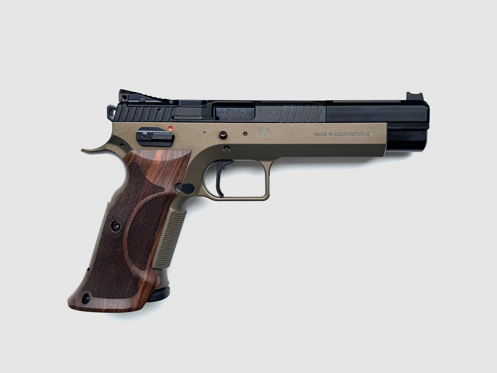 KMR S-02 .22 LR, OR, SA, 10R, Bronzo-Nero, canna da 6", FOF, HAR, immagine 3 di 3