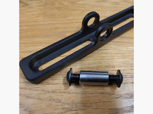 Kufe/ Bagrider Monopod mit Montagemöglichkeit für eigene Anbauteile