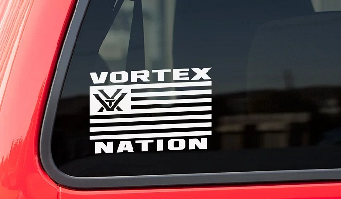 Vortex Nation-Aufkleber (DECAL-VNFLAG)