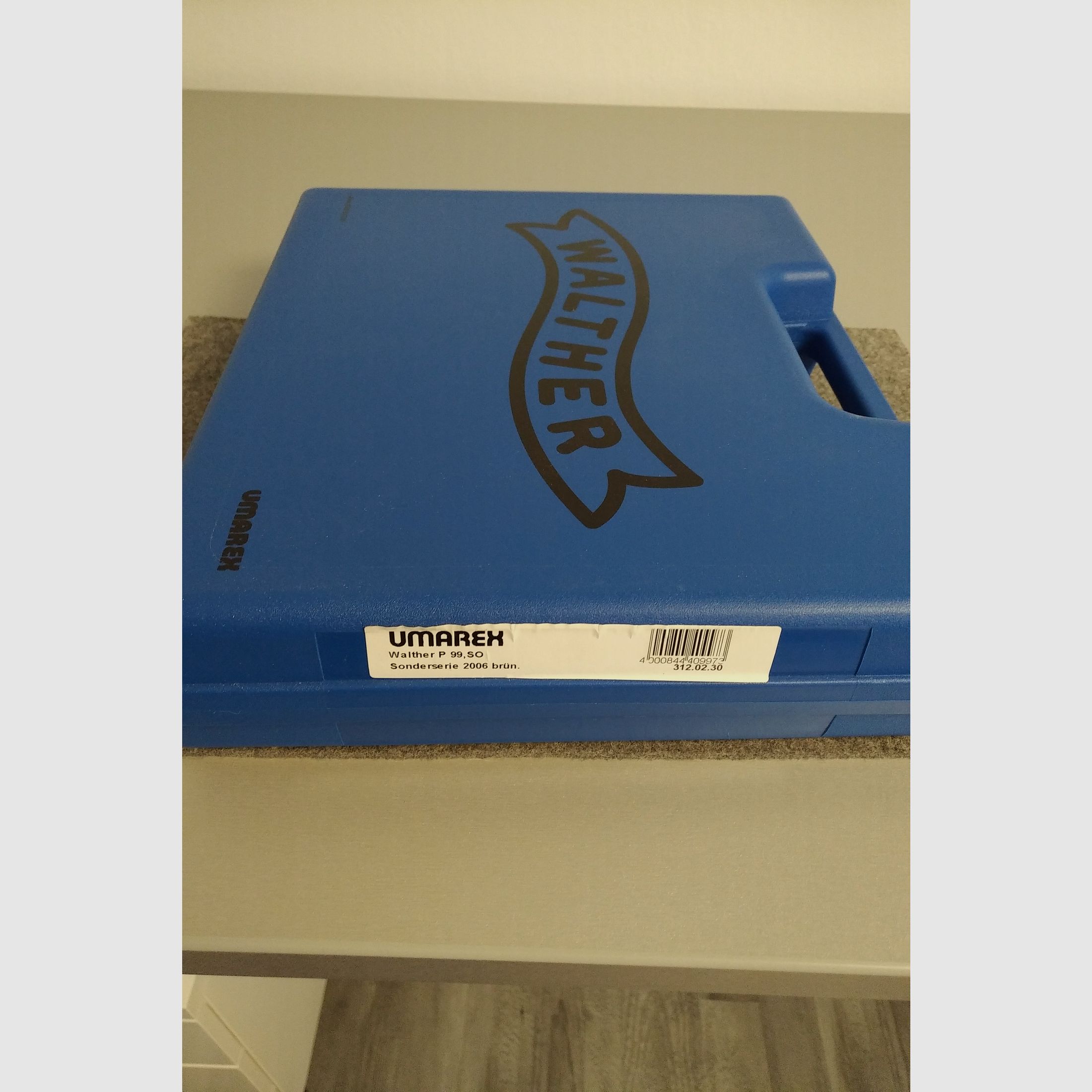 Walther 2006 P99 PAK Gas Signal 007 Special Operations PTB 762 James Bond Limited Edition 0202/1000