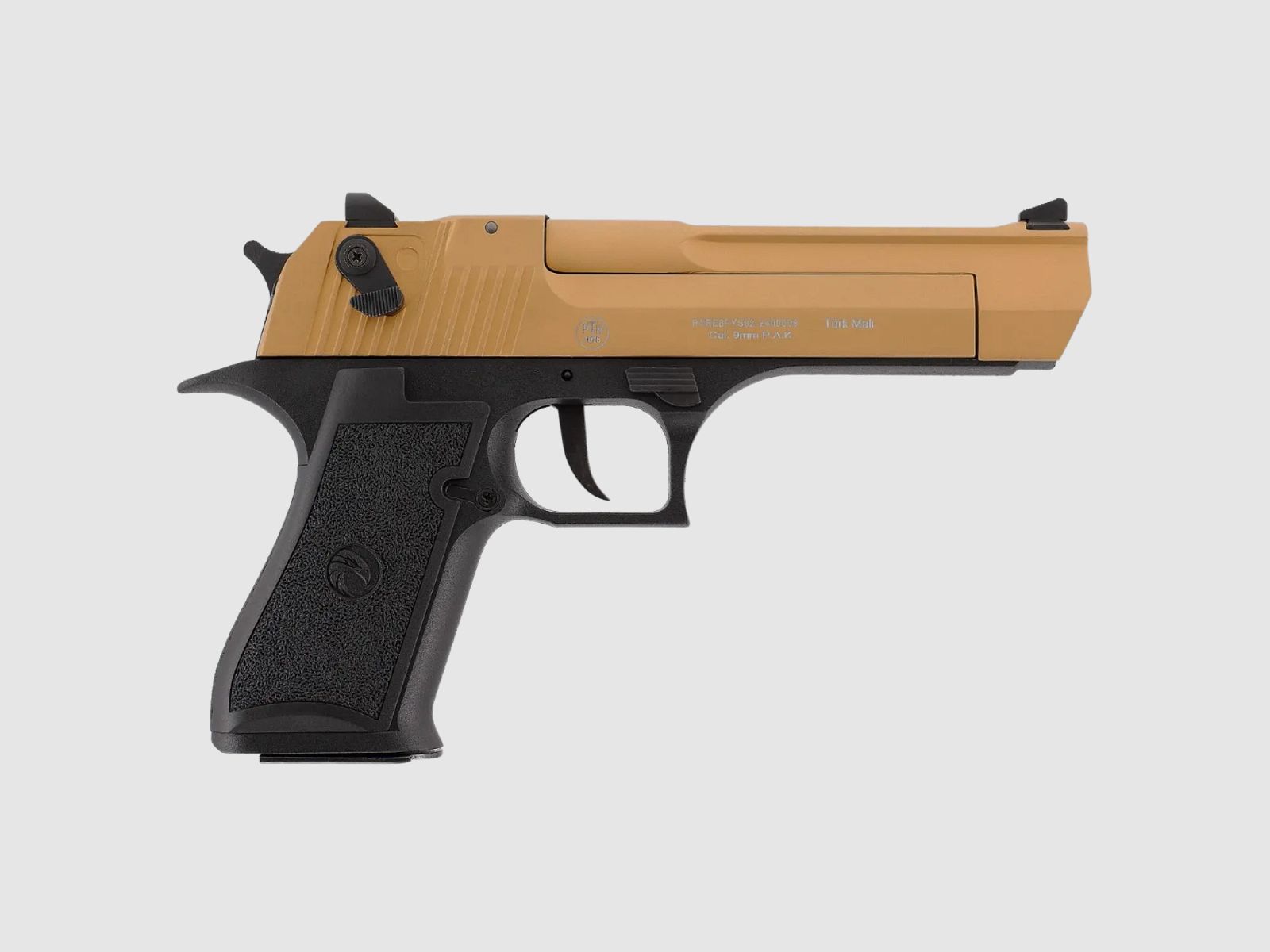 Retay Big Fifty LW GLD-BLK 9mm P.A.K.