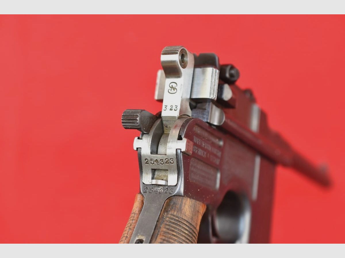 #5932 PISTOLET MAUSER C96, ARMIA NIEMIECKA, kal. 7,63 Mauser, zdjęcie 12 z 33