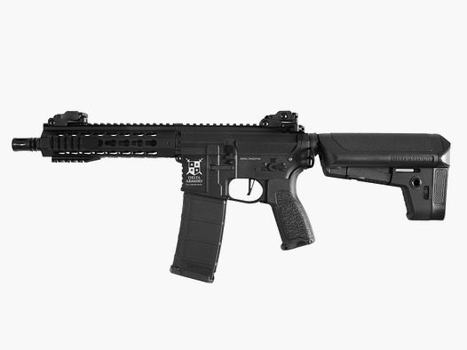 AR15 KeyMod 8 Zoll BRAVO Delta Armory Schwarz S-AEG Airsoft Gewehr Frei ab 18 Jahren